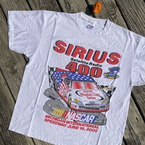 2002 Nascar Michigan Speedway racing shirt sz XL